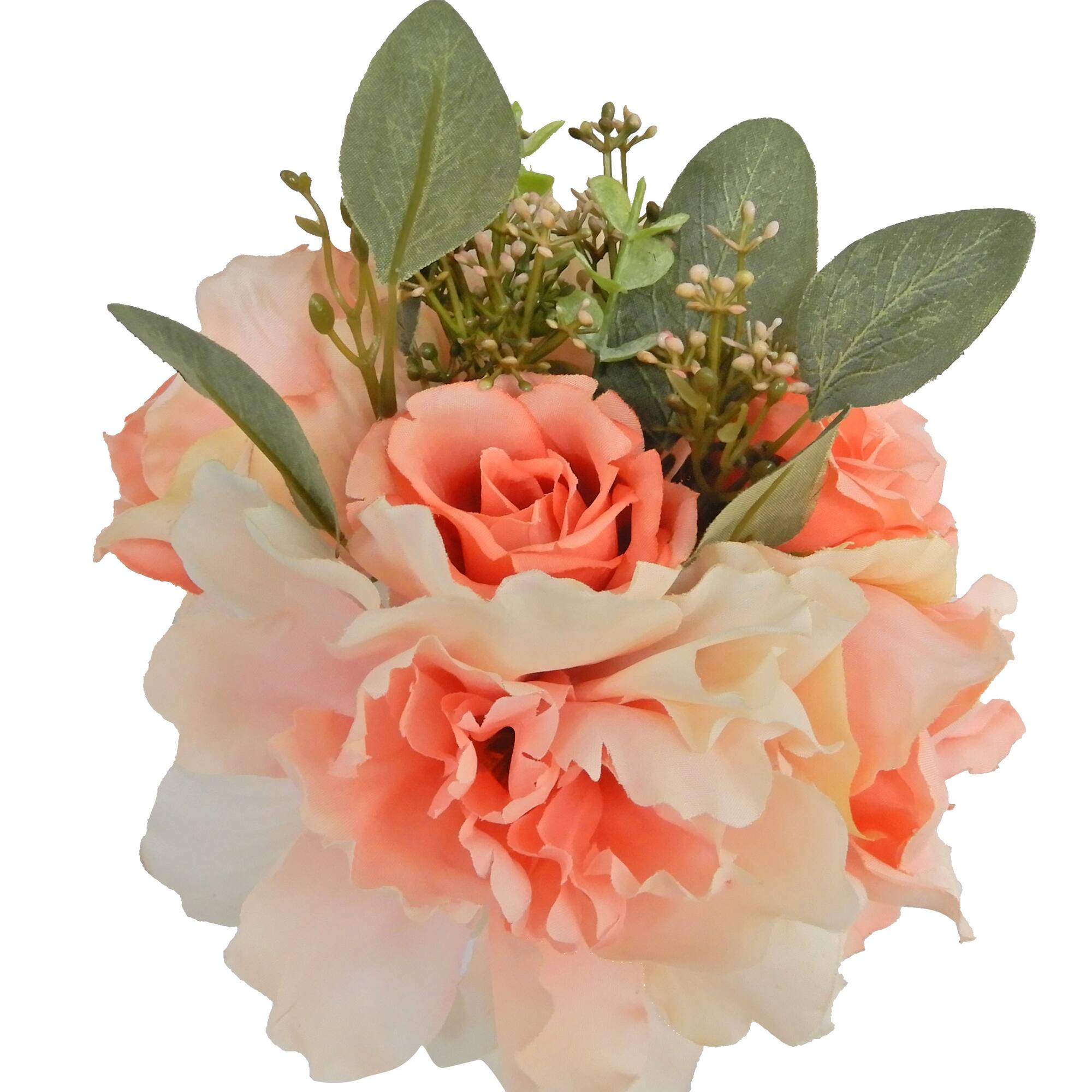 11" Pink Rose & Peony Bouquet by Ashland®